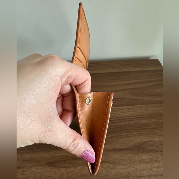 Celine Macadam and brown leather long wallet - Picture 9 of 10